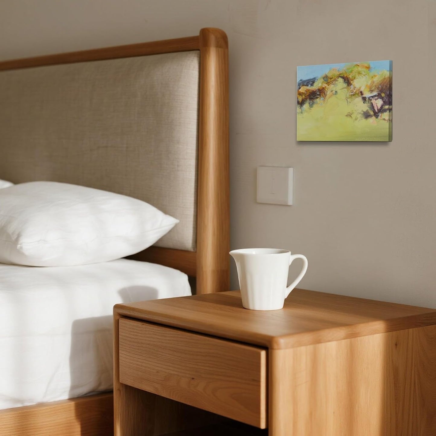 Gloliv Canvas Wall Art – Abstract Wall Decor Painting, Artist-Authorized Reproduction Canvas Prints, Modern Wall Art Decor for Living Room, Bedroom, or Office 10"x8"