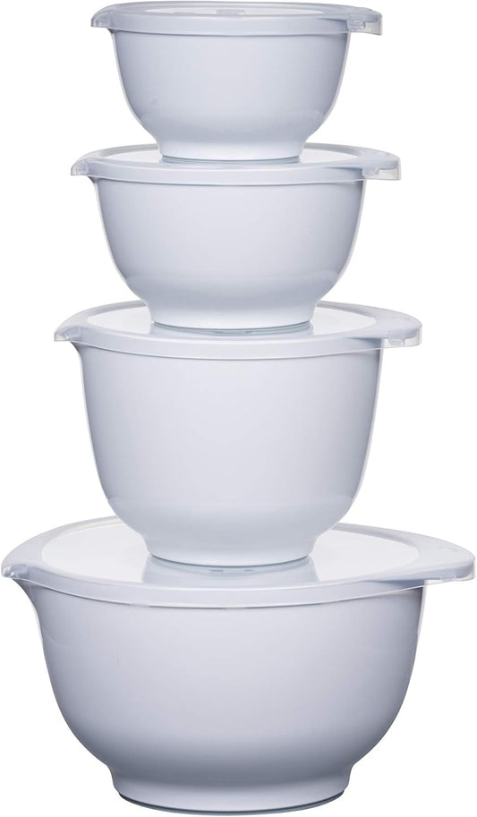 Rosti Precision Craft Mixing Bowl Set 4 Pcs Elevate Your Culinary Experience Stylish Nesting Bowls for Effortless Cooking and Baking