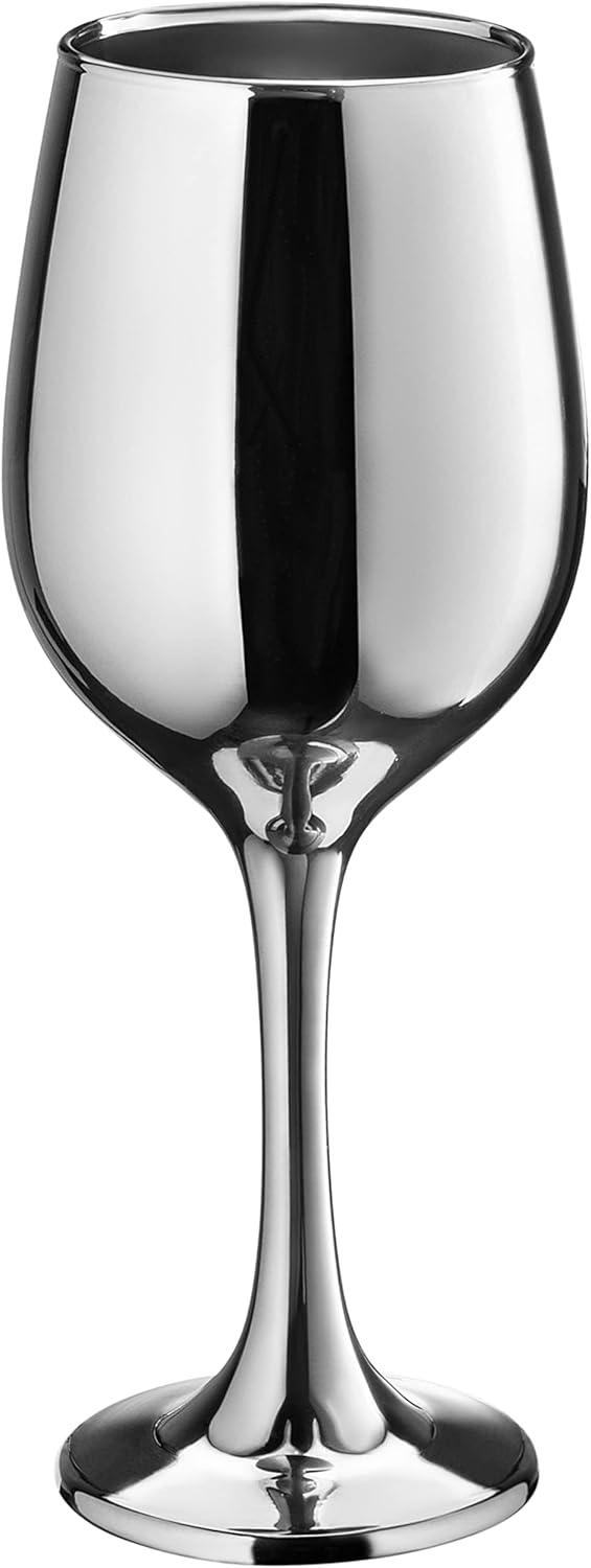 Vikko Décor Wine Glasse, 14 Oz Fancy Wine Glass With Stem For Red And White Wine, Thick And Durable Wine Glass, Dishwasher Safe, Great For Wine Tasting, Set Of 12