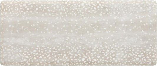 House of Noa Nama Standing Mat – Anti-Fatigue Cushioned Kitchen Mats for Floor | Ergonomic Bounce-Back Foam Kitchen Mats | Anti-Fatigue Mats for Kitchen & Standing | Fawn Shea | 30"x72"