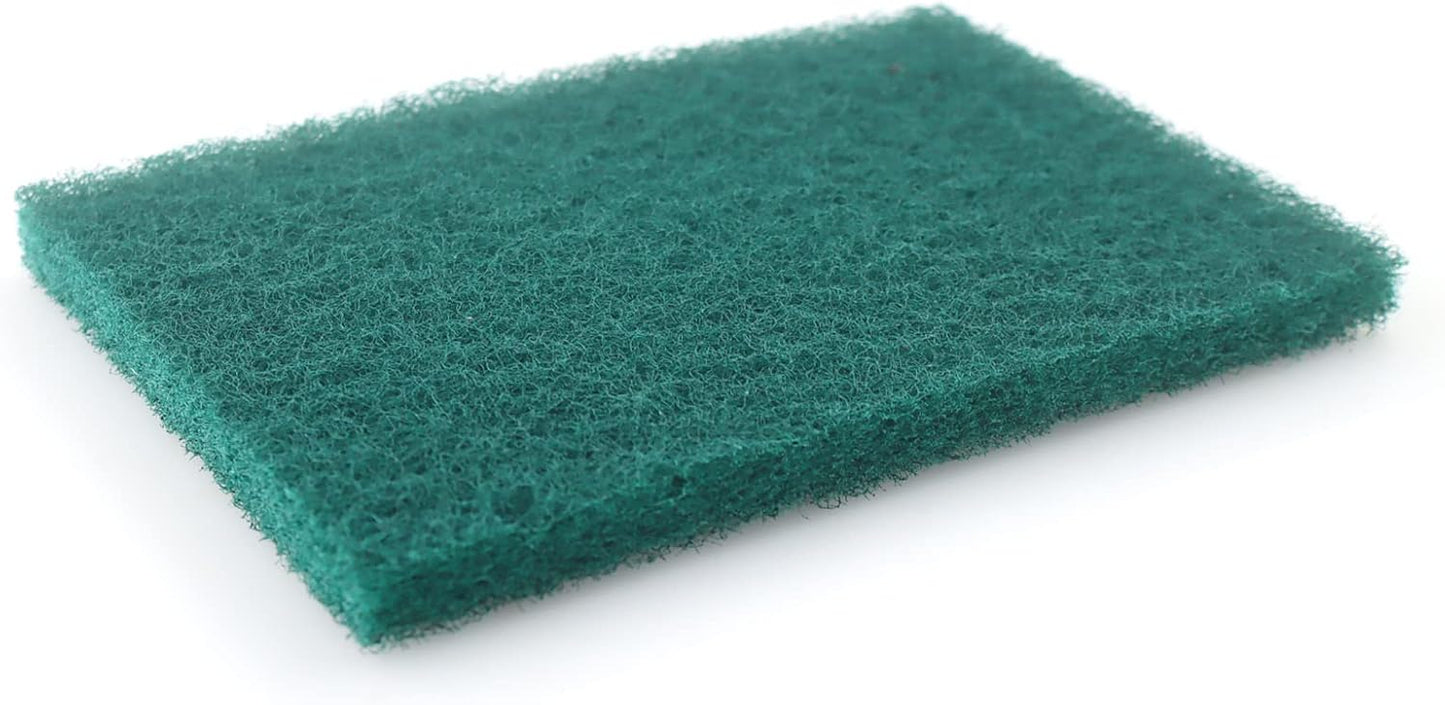 Heavy Duty Scour Pads, Non-Scratch Scrub Sponges, ULIFESTAR 5PCS Dish Scrubber Scouring Pads, Dual-Sided Reusable Household Scrub Pads for Dishes,Dish Cleaning Tool,Kitchen Scrubbers & Metal Grills