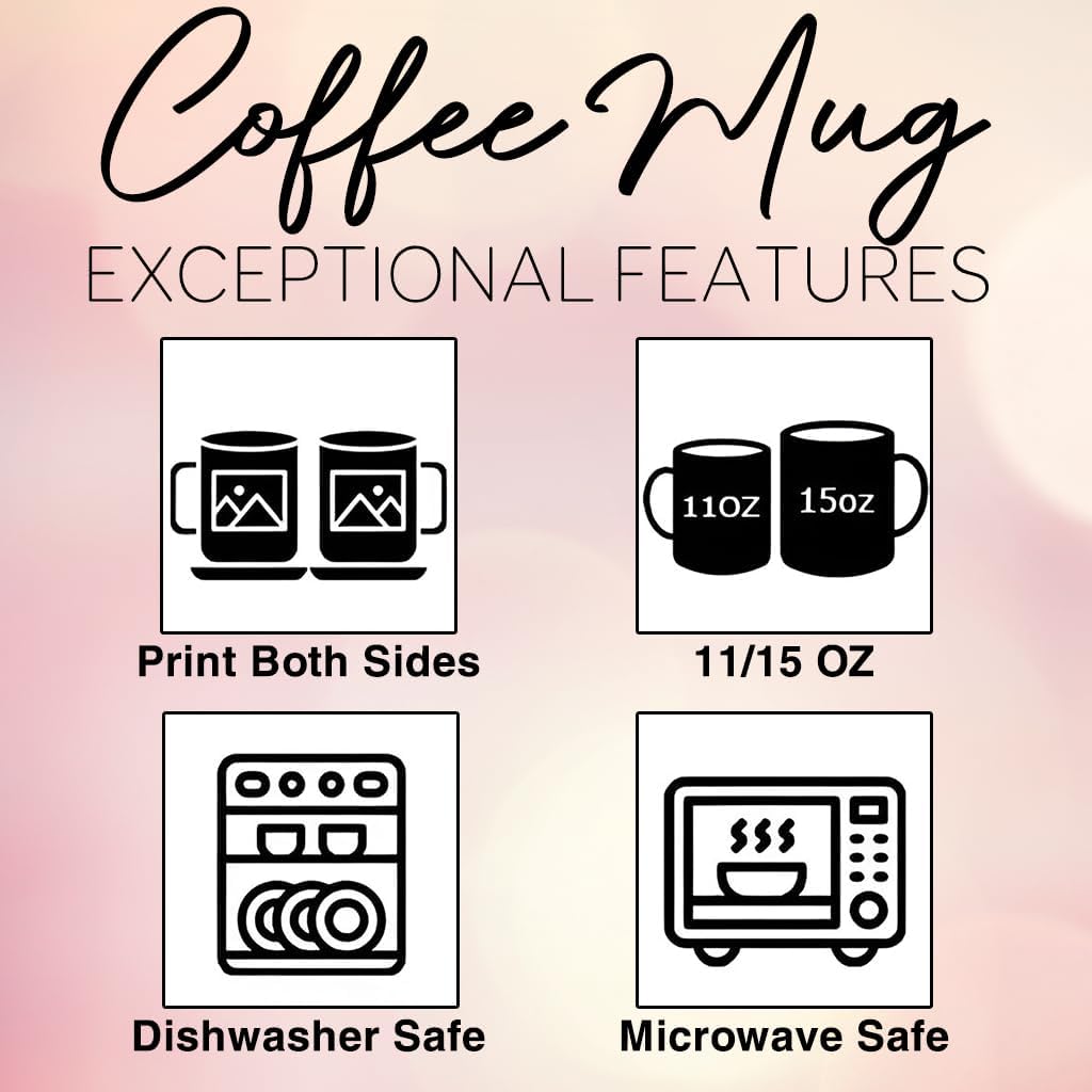 Horse Lover’s Custom Ceramic Mug 11oz 15oz - Personalized Name Animal Coffee Cup with Floral Horse Art - Unique Equestrian Coffee and Tea Cup