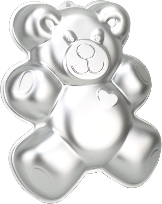12.8-INCH Bear Cake Pan Mould Aluminum 3D Animal DIY Cake Baking Pan for Birthday, Anniversary, Party, Christmas