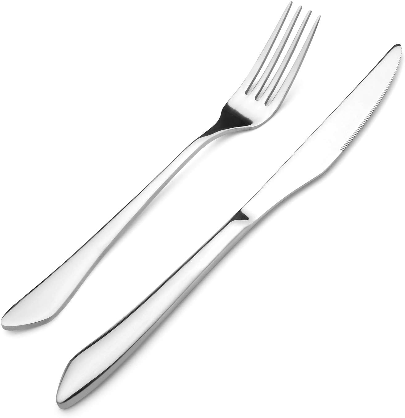 Silverware Set, 20-Piece Stainless Steel Flatware Set Service for 4, Mirror Polishing Tableware Cutlery Set for Home and Restaurant, Dishwasher Safe