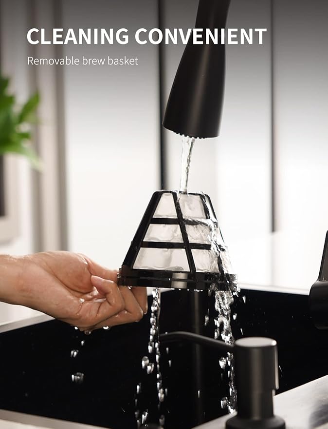 SHARDOR 10-Cup Programmable Coffee Maker, Regular & Strong Brew Drip Coffee Machine for Home and Office, Auto Shut Off, Permanent Filter (red)