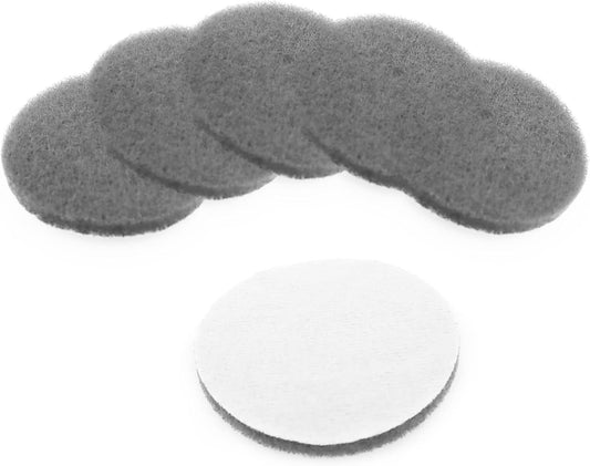 Heavy Duty Scour Pads, Non-Scratch Scrub Sponges, ULIFESTAR 5PCS Dish Scrubber Scouring Pads, Dual-Sided Reusable Household Scrub Pads for Dishes,Dish Cleaning Tool,Kitchen Scrubbers & Metal Grills