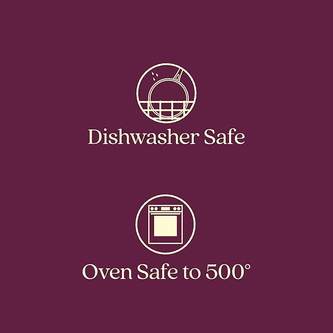 Anolon Achieve Hard Anodized Nonstick Frying Pan/Skillet, 10 Inch, Cream