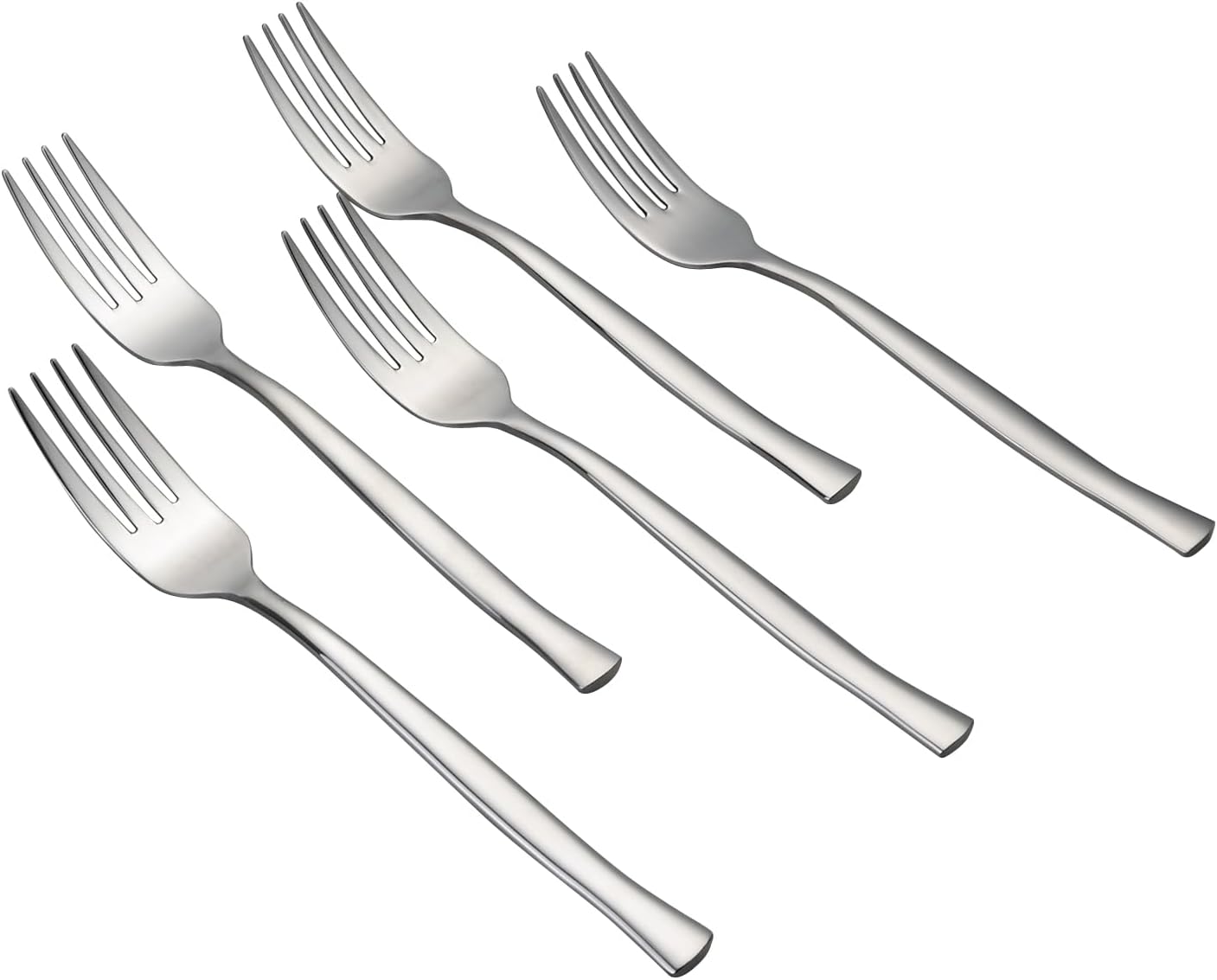 12-Piece Dinner Forks Set, 8.3 Inches Stainless Steel Forks Silverware, Flatware Dinner Forks, Table Forks Set for Home, Kitchen and Restaurant