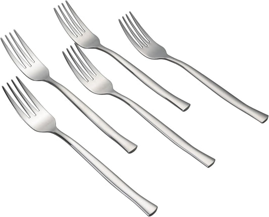 12-Piece Dinner Forks Set, 8.3 Inches Stainless Steel Forks Silverware, Flatware Dinner Forks, Table Forks Set for Home, Kitchen and Restaurant