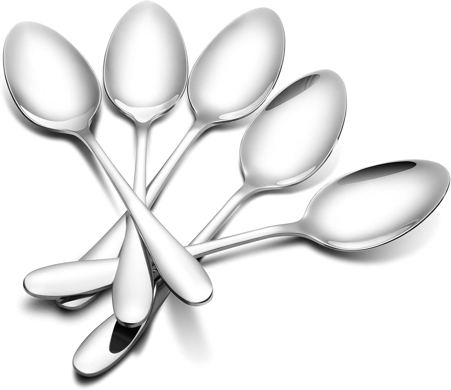 24-Piece Stainless Steel Dinner Spoon,Large Tablespoons,8-Inches (24-Piece)