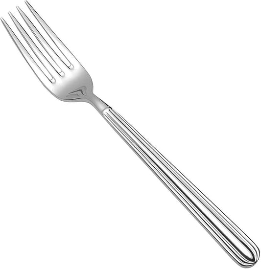 Fortessa Metropolitan 18/10 Stainless Steel Flatware Serving Fork, 9.25-Inch