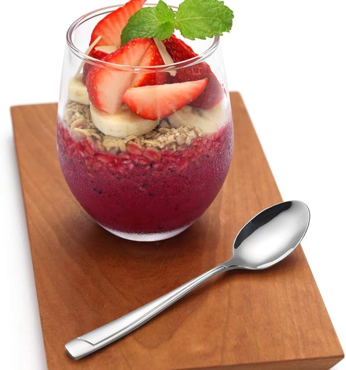 Sandmovie 30 Pieces Stainless Steel Flatware Set, Cutlery Set, Fork Knife Spoon Set, Service for 6 Persons