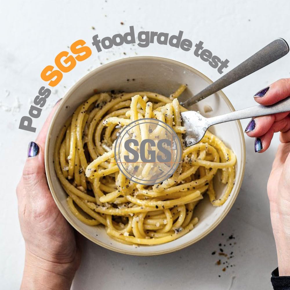 Artena Soup Bowls 32 OZ, Cereal Bowls Set of 4, Embossment Ceramic Ramen Bowl, 6.3 Inch White Salad Bowls, Large Dinner Bowl for Pho, Noodle, Pasta, Snack, Dishwasher Microwave Safe, Multiple Patterns