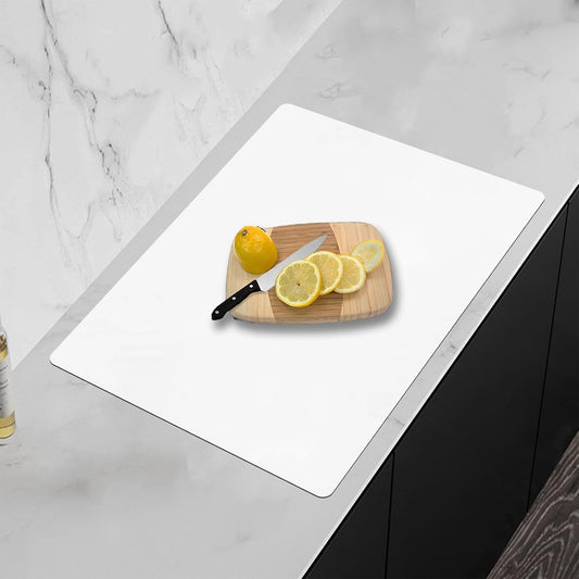 Silicone Mats for Kitchen Counter, 23.6'' x 15.7''(60cmx40cm) Non-Slip Countertop Protector Mat, Waterproof Kitchen Counter Mat, Heat Resistant Baking Mat, Shipped Rolled Up (Semitransparent)