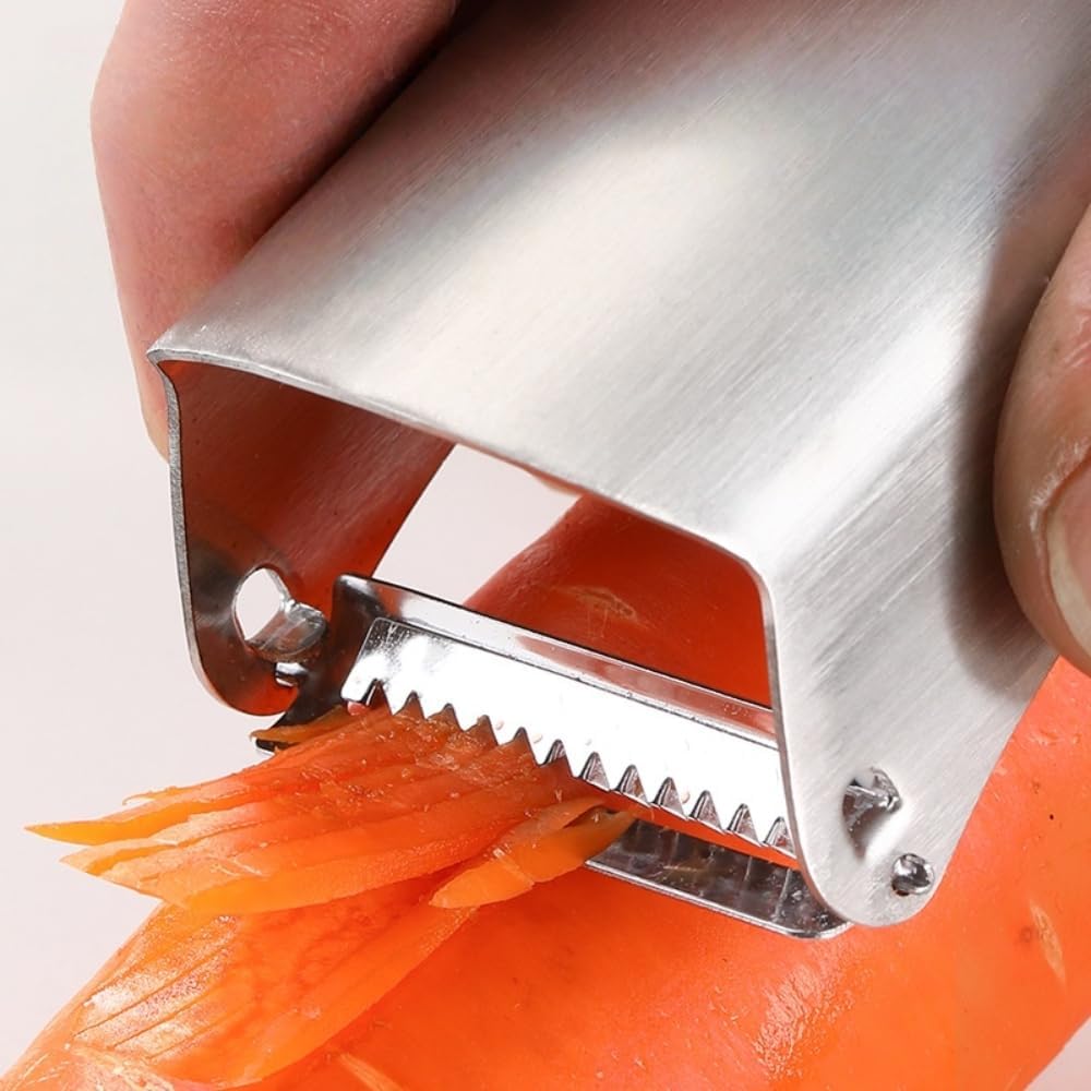 -Potato Apple Vegetable Peelers for Kitchen, Multifunction, Easy to handle, easy Julienne and precise peeling (2-in-1 peeler)