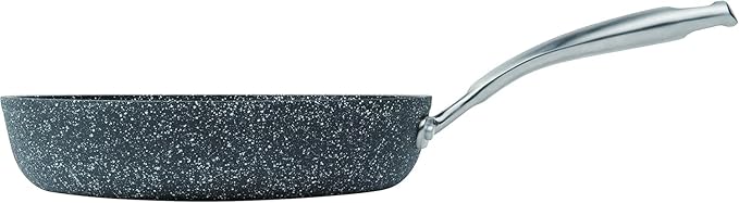 MasterPan Ultra Non-Stick Cast Aluminum Fry Pan, 9.5 inch, Granite Series