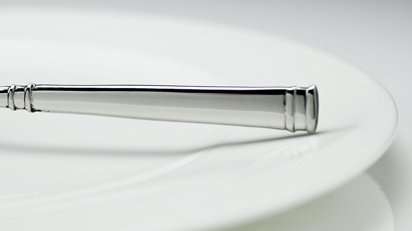 Fortessa Bistro 18/10 Stainless Steel Flatware Appetizer/Cake Fork, Set of 12