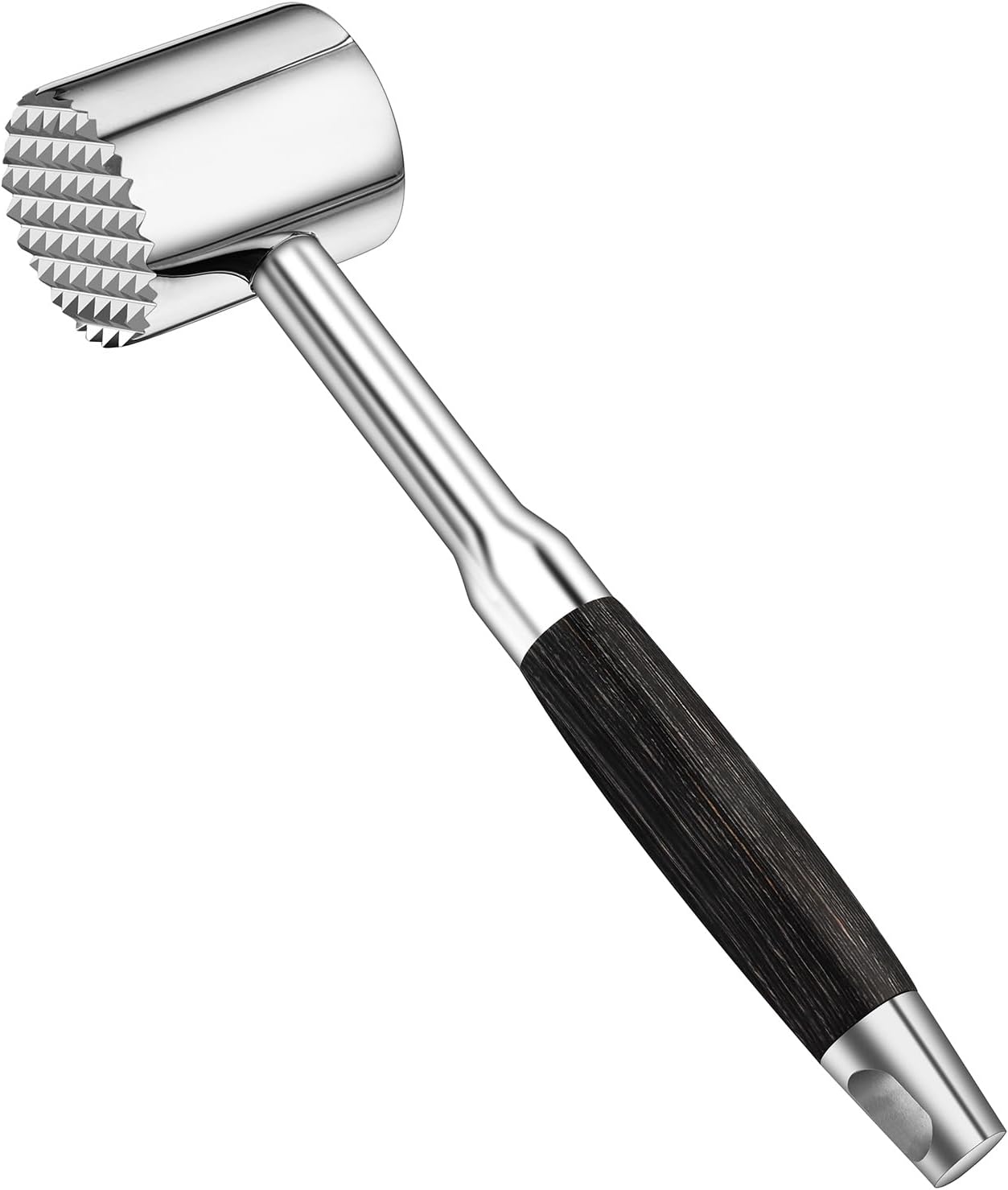 Meat Tenderizer Mallet - Lever Labor-Saving 304 Stainless-Steel Meat Tenderizer Tool for Tenderizing Chicken, Beef, Pork