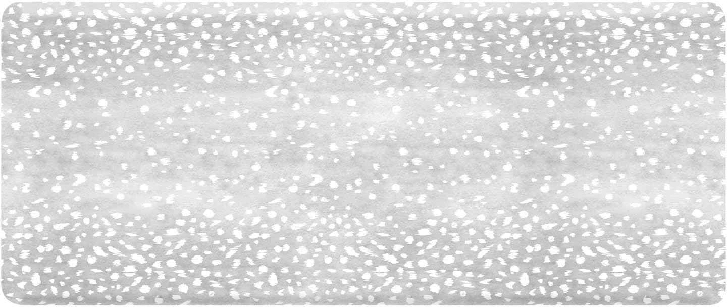 House of Noa Nama Standing Mat – Anti-Fatigue Cushioned Kitchen Mats for Floor | Ergonomic Bounce-Back Foam Kitchen Mats | Anti-Fatigue Mats for Kitchen & Standing | Fawn Silver | 30" x 72"