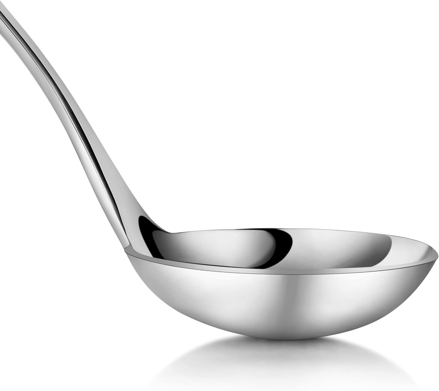 KEAWELL Austin Gravy Ladle, 18/10 Stainless Steel, 7.6 inch, Silver, Dishwasher Safe (1)
