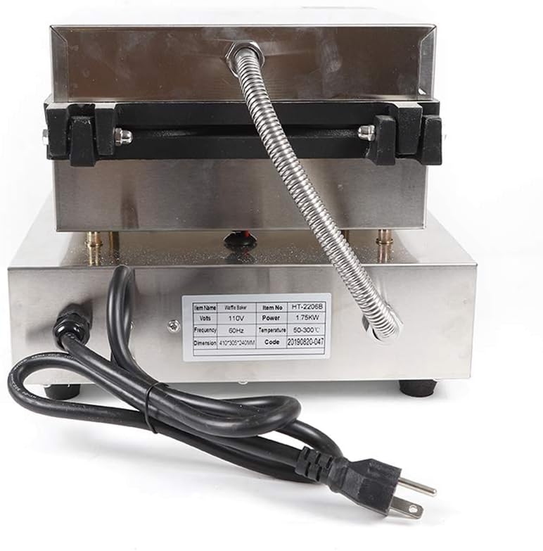 4pcs Commercial Waffle Maker 1750W Stainless Steel Nonstick Muffin Make Baker Machine 110V Round Muffin maker, Electric Steel Waffle Maker Machine W/Temperature&Time Control (4PCS)
