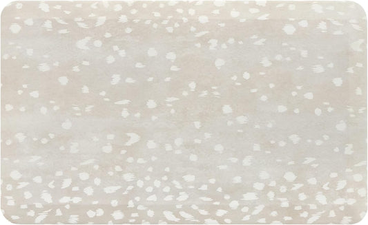 House of Noa Nama Standing Mat – Anti-Fatigue Cushioned Kitchen Mats for Floor | Ergonomic Bounce-Back Foam Kitchen Mats | Anti-Fatigue Mats for Kitchen & Standing | Fawn Shea | 22"x36"