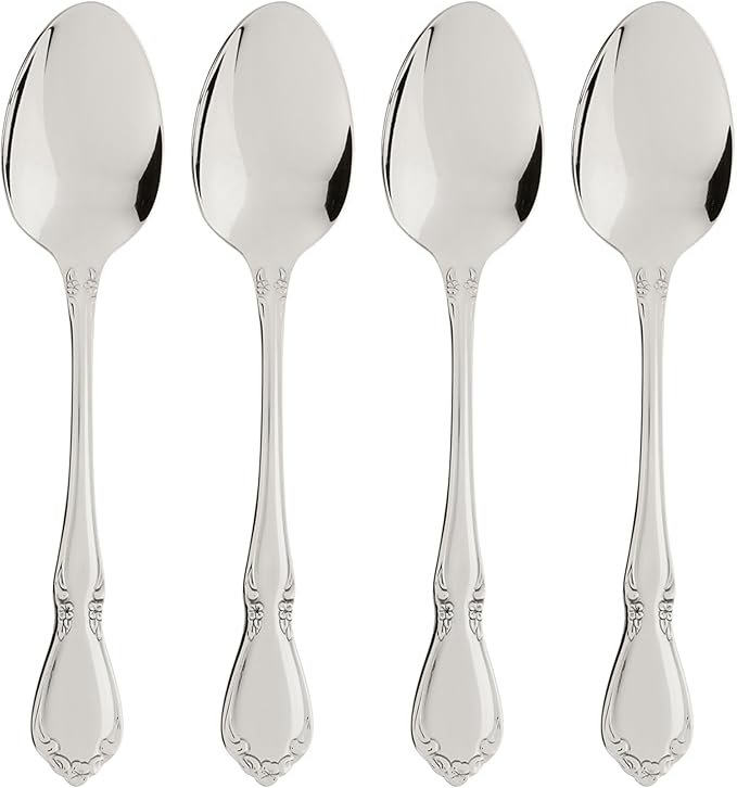 Oneida Chateau Iced Tea Spoons, Set of 4