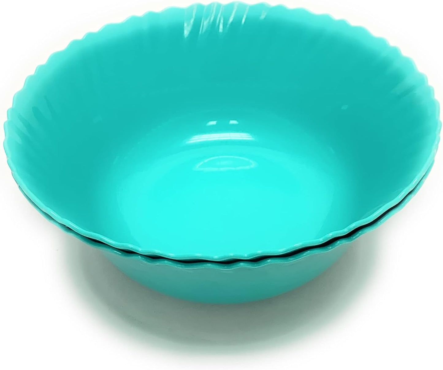 Mintra Home Curly Collection (9.75in Medium Bowl 2pk, Teal)