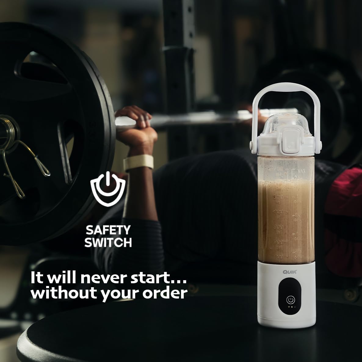 Portable Blender - Cordless 24oz. Personal Blender for Shakes and Smoothies, Licuadora, BPA Free - Ice Crush, Dishwasher safe parts, Waterproof, Triple Batteries, Juicer Cup (White)