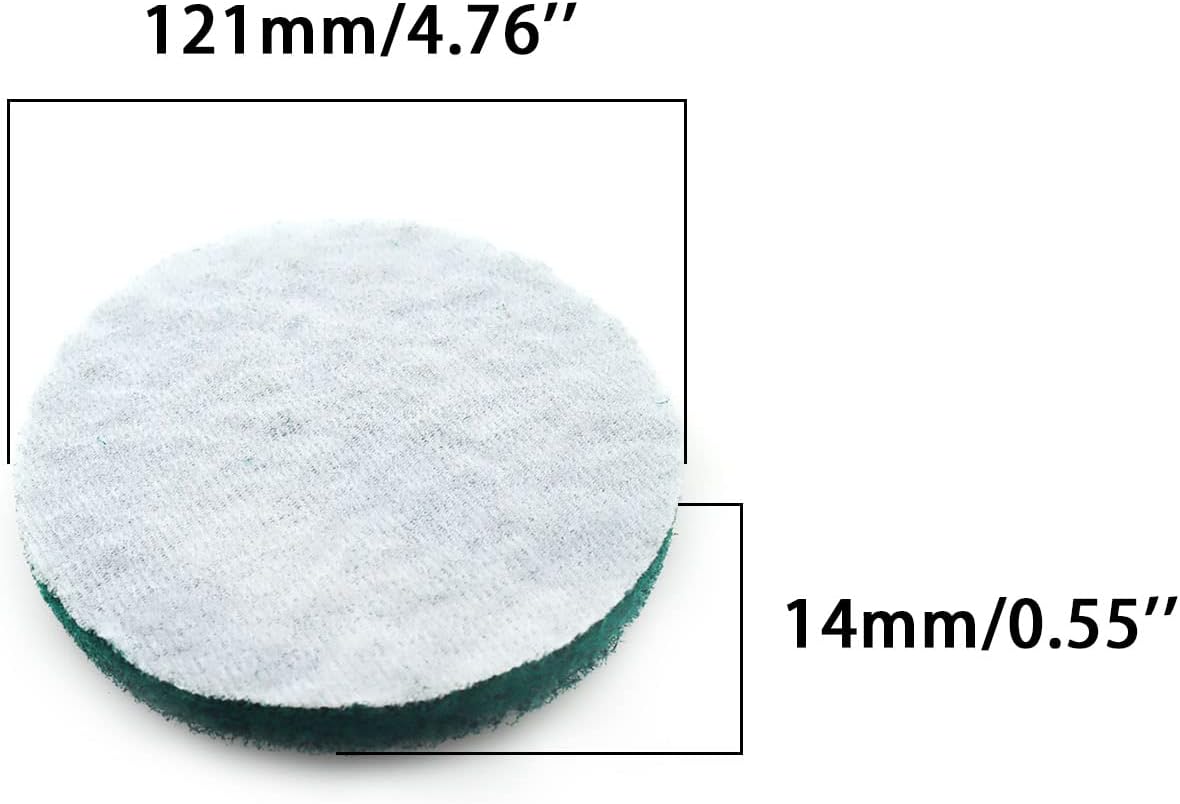 Heavy Duty Scour Pads, Non-Scratch Scrub Sponges, ULIFESTAR 5PCS Dish Scrubber Scouring Pads, Dual-Sided Reusable Household Scrub Pads for Dishes,Dish Cleaning Tool,Kitchen Scrubbers & Metal Grills