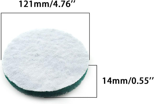 Heavy Duty Scour Pads, Non-Scratch Scrub Sponges, ULIFESTAR 5PCS Dish Scrubber Scouring Pads, Dual-Sided Reusable Household Scrub Pads for Dishes,Dish Cleaning Tool,Kitchen Scrubbers & Metal Grills