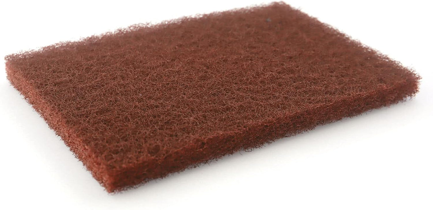 Heavy Duty Scour Pads, Non-Scratch Scrub Sponges, ULIFESTAR 5PCS Dish Scrubber Scouring Pads, Dual-Sided Reusable Household Scrub Pads for Dishes,Dish Cleaning Tool,Kitchen Scrubbers & Metal Grills