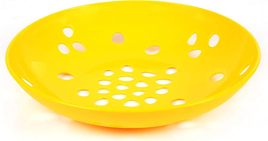Mintra Home Curly Collection (Fruit Tray 1pk, Yellow)