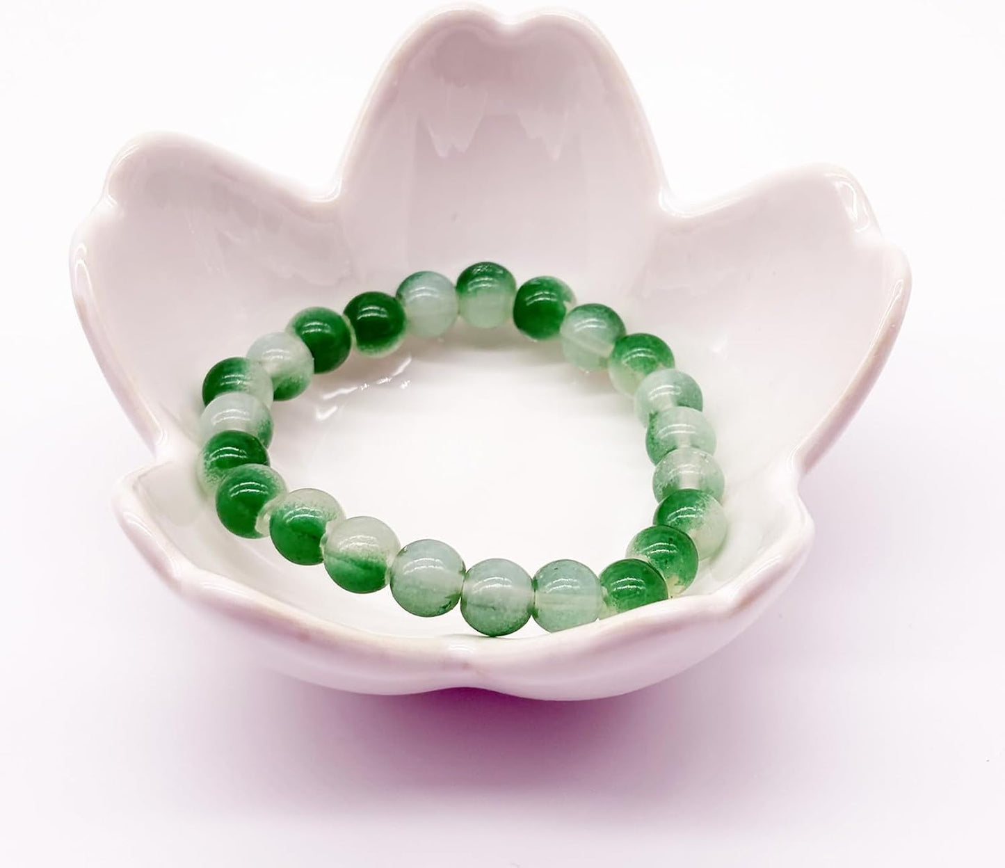 Small Flower Ring Dish Jewlery Tray, Ceramic Jewelry Dish Tray Cute Room Nightstand Decor Trinket Dish Bathroom Ring Holder Jewelry Plate Bowl Christmas Friendship Birthday Gifts for Women Mom