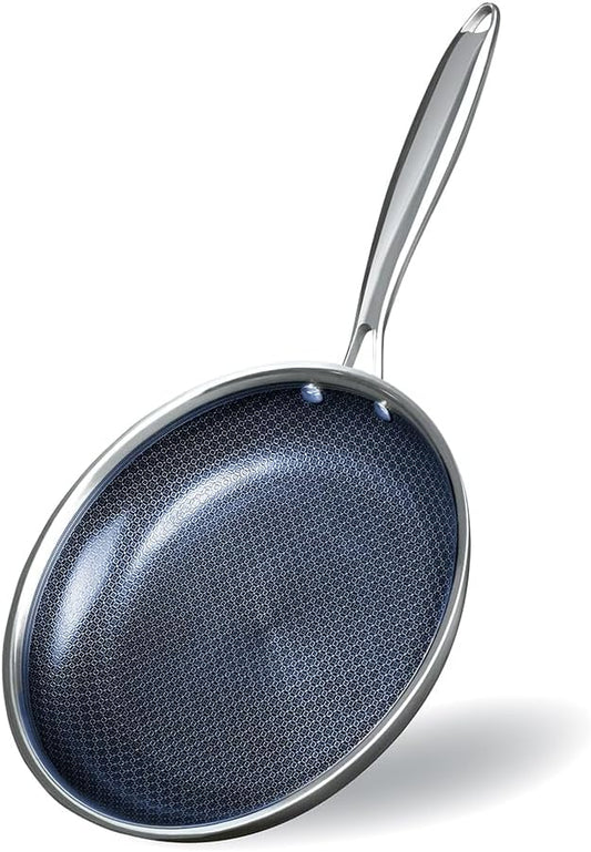 THE COOK'S COMPANY Non-Stick Frying Pan - Premium Skillet for Everyday Cooking, Nonstick Pan for Easy Cleanup, Durable Pan for Versatile Cooking Needs (Size: 9.5inch)