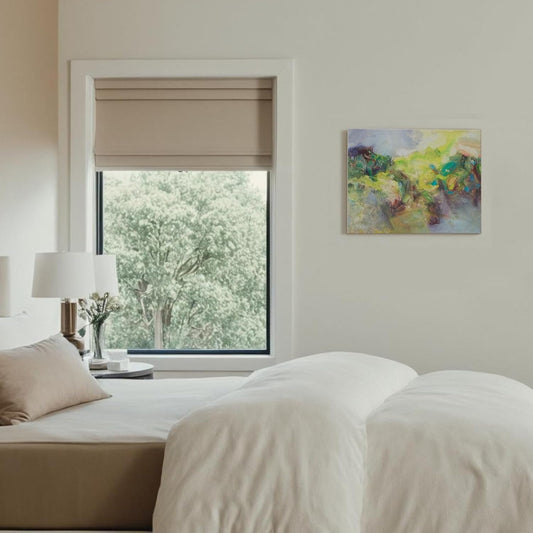 Gloliv Canvas Wall Art – Abstract Wall Decor Painting, Artist-Authorized Reproduction Canvas Prints, Modern Wall Art Decor for Living Room, Bedroom, or Office 14"x11"