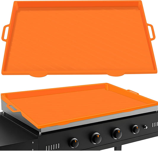 Griddle Cover Mat for Blackstone 36'' Food Grade Upgraded Silicone Griddle Mat Cover, Full Wrap-Around with Handle for Blackstone Accessories Prevent Dirt & Rust