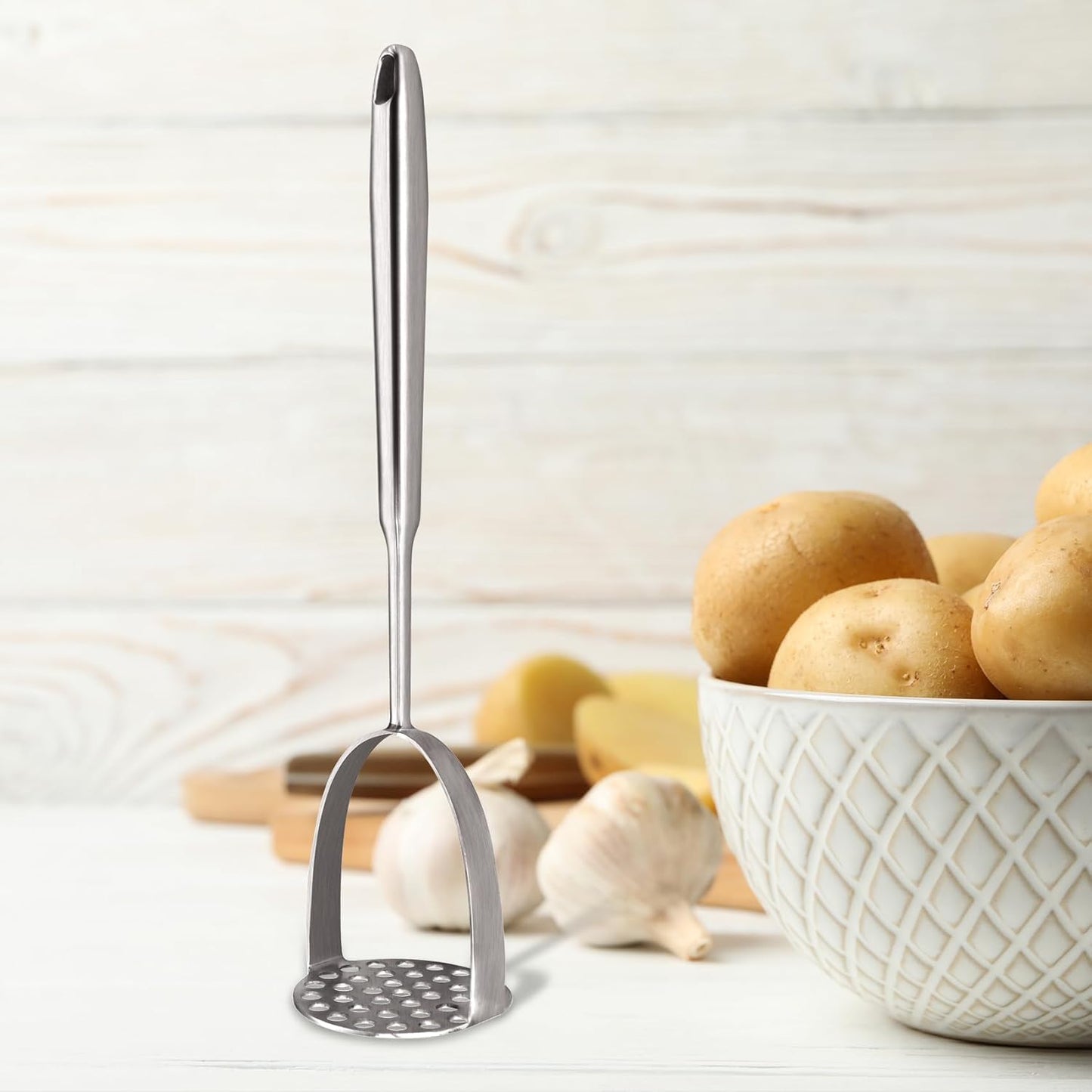 18/10 Stainless Steel Kitchen Utensils, Metal Cooking Utensils Set, 12 PCS Large Metal Cooking Utensil Tools Set