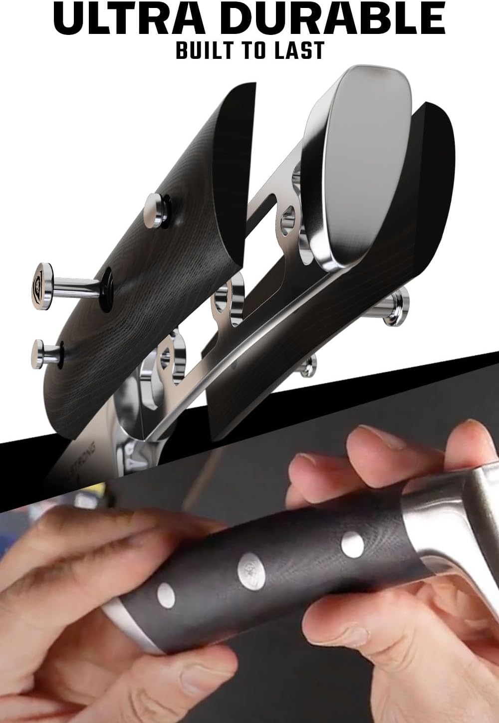 Dalstrong Barong Chef Knife - 7 inch - Gladiator Series Elite - Razor Sharp Kitchen Knife - Forged High Carbon German Steel - Full Tang Cooking Knife Gift - w/Sheath - Chef's Knife - NSF Certified