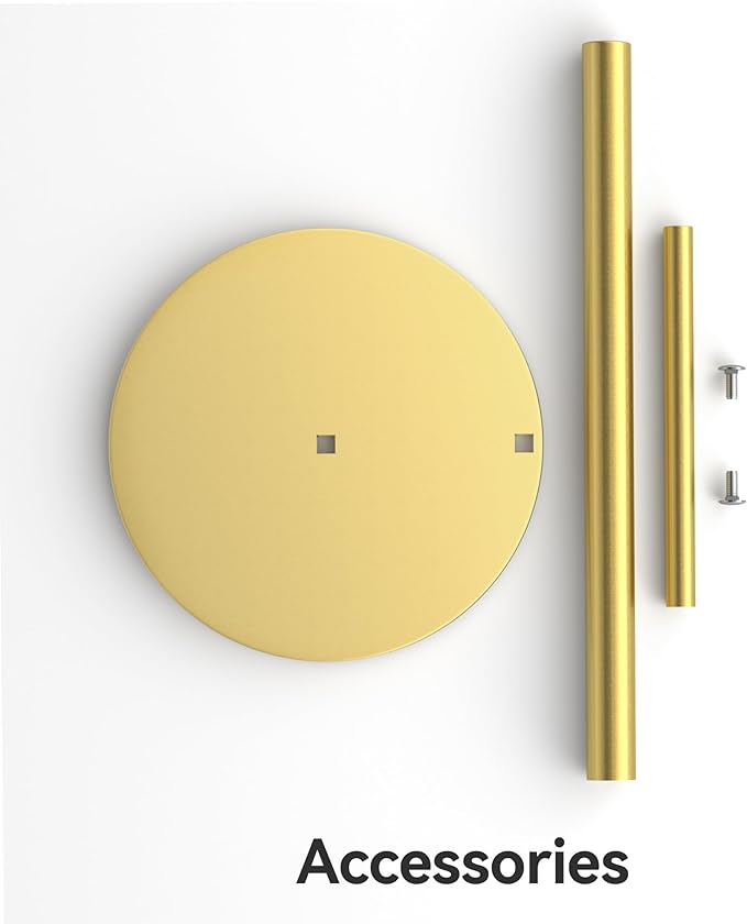 Paper Towel Holder Countertop, Stainless Steel, Gold, for Kitchen, Pantry, RV