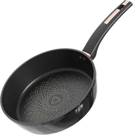 Sunhouse Aluminum Frying Pan (Titanium, 8 Inch)