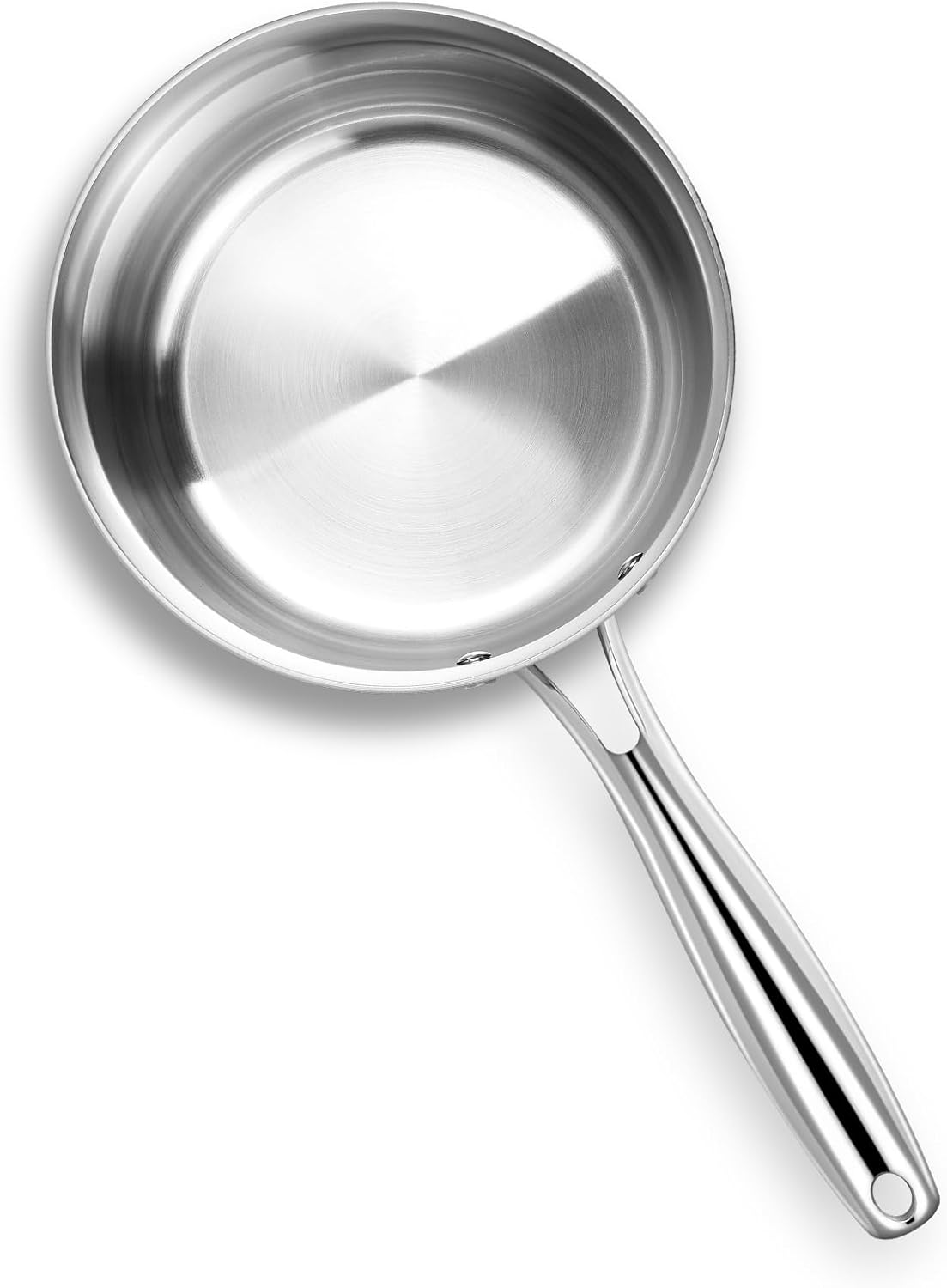 KEAWELL K3 Premium 3-Quart Tri-Ply Stainless Steel Saucepan with Lid, Induction & Oven Safe up to 600°F, Even Heating, Professional Cookware for All Stovetops (3-Qt)