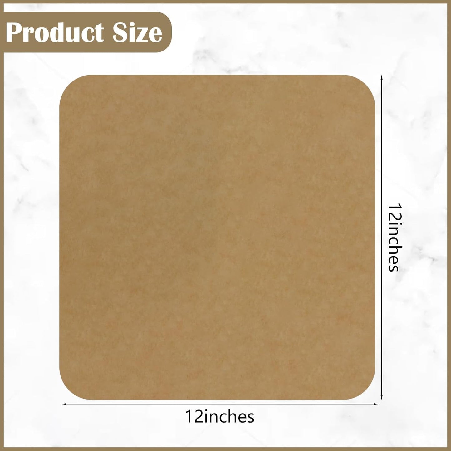 120 Sheets 12 inch Air Fryer Parchment Paper Squares,Non Stick Baking Disposable Paper Liner Compatible with Ninja Foodi SP101 SP201 SP301 SP351,Pre Cut Unbleached Parchment Paper for Toaster Ovens