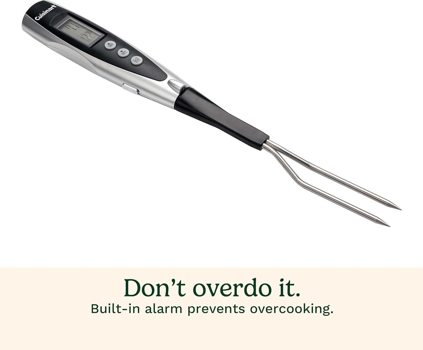 Cuisinart Deluxe Grill Tool Set, 20-Piece BBQ Kit with Aluminum Case and Digital Temperature Fork, Spatula, Tongs, Grill Accessories and Utensils, Grilling Set for Cookout (Pack of 4)