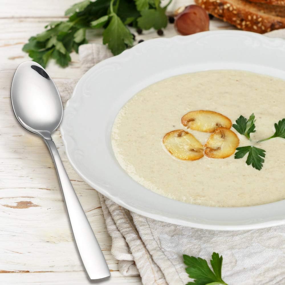 Asking 60-Piece Stainless Steel Flatware Cutlery Silverware, Service for 12, F