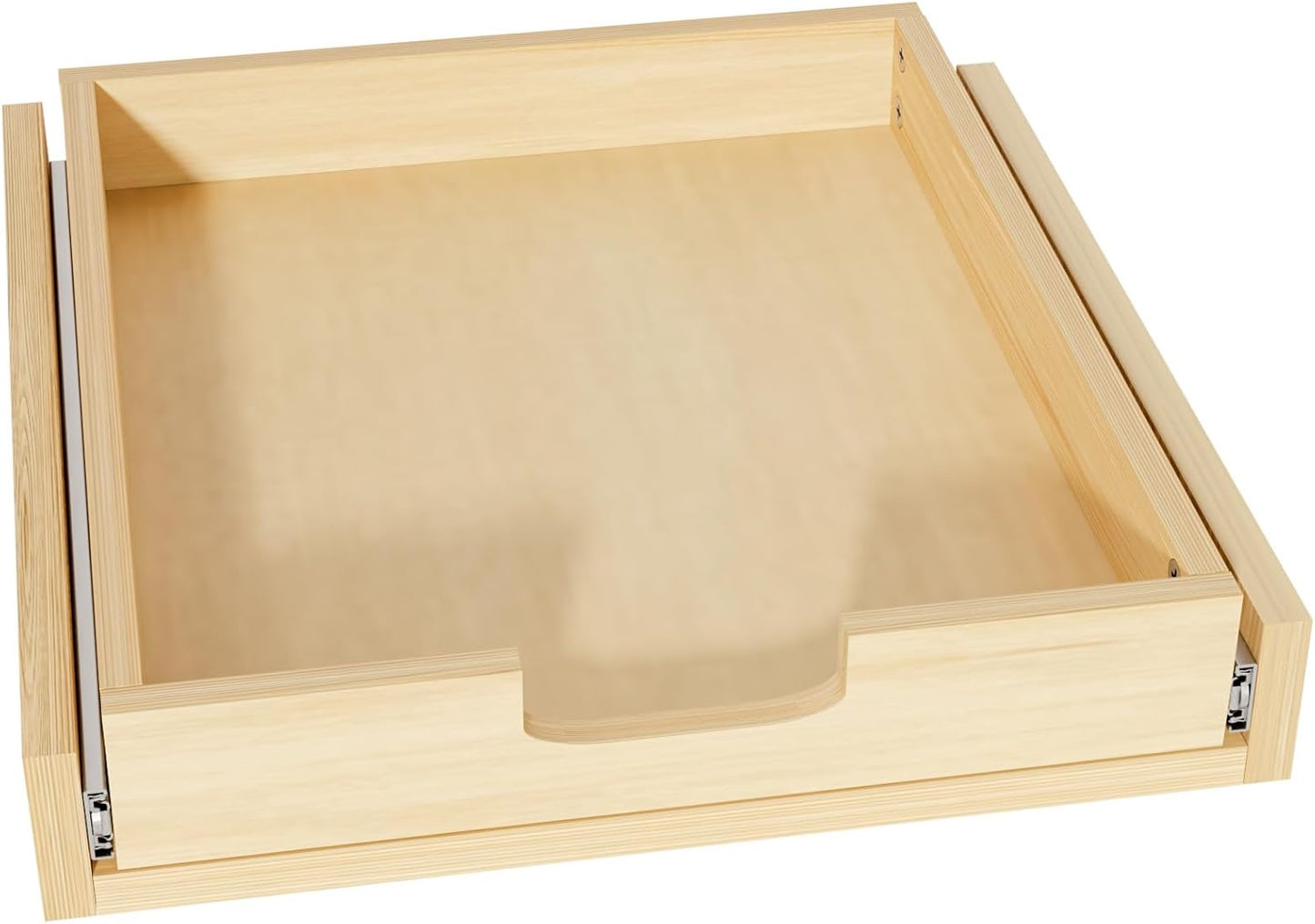 Pullout Cabinet Organizer, 23''W×21''D×3''H Slide Out Shelves for Kitchen Cabinets, Pull out Drawers for Kitchen Cabinets, Pantry, Bathroom, & Storage Organization