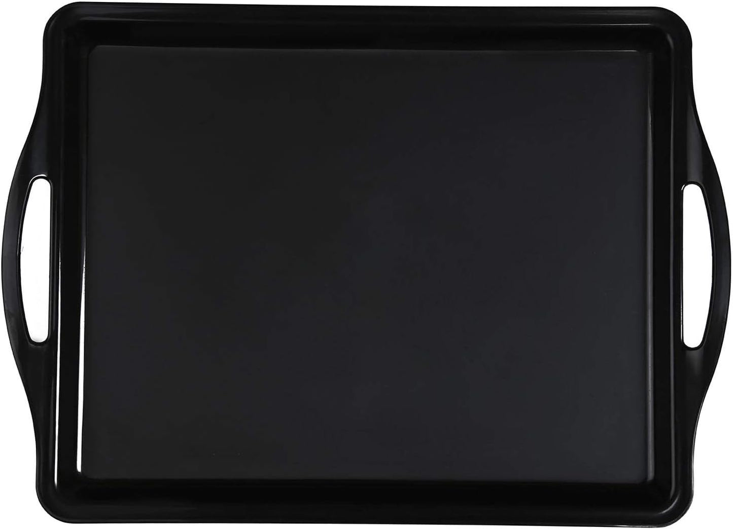 Mintra Home Durable Serving Tray (6pk, Black)