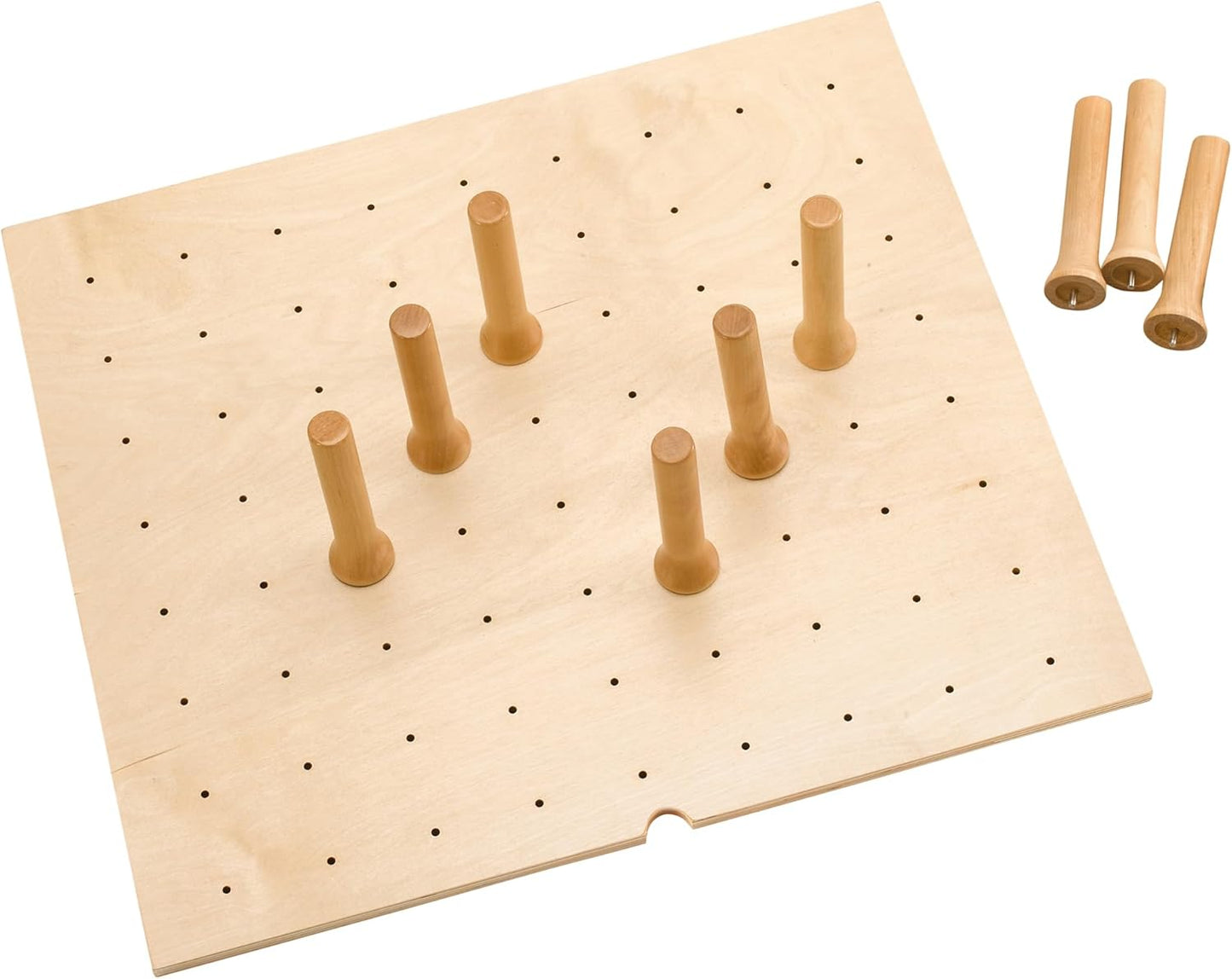 Rev-A-Shelf Trimmable Pegboard Drawer Divider Organizer, Trim to Fit Wooden Kitchen Cabinet Storage Utensil, Pots & Dish Rack, 24" x 21", 4DPS-2421