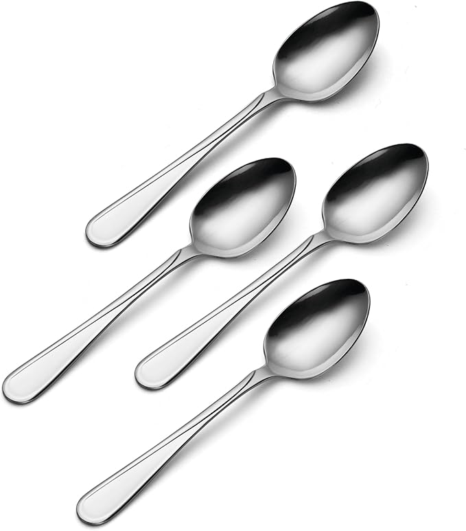 Oneida Flatware Flight Dinner Spoons, Set of 4