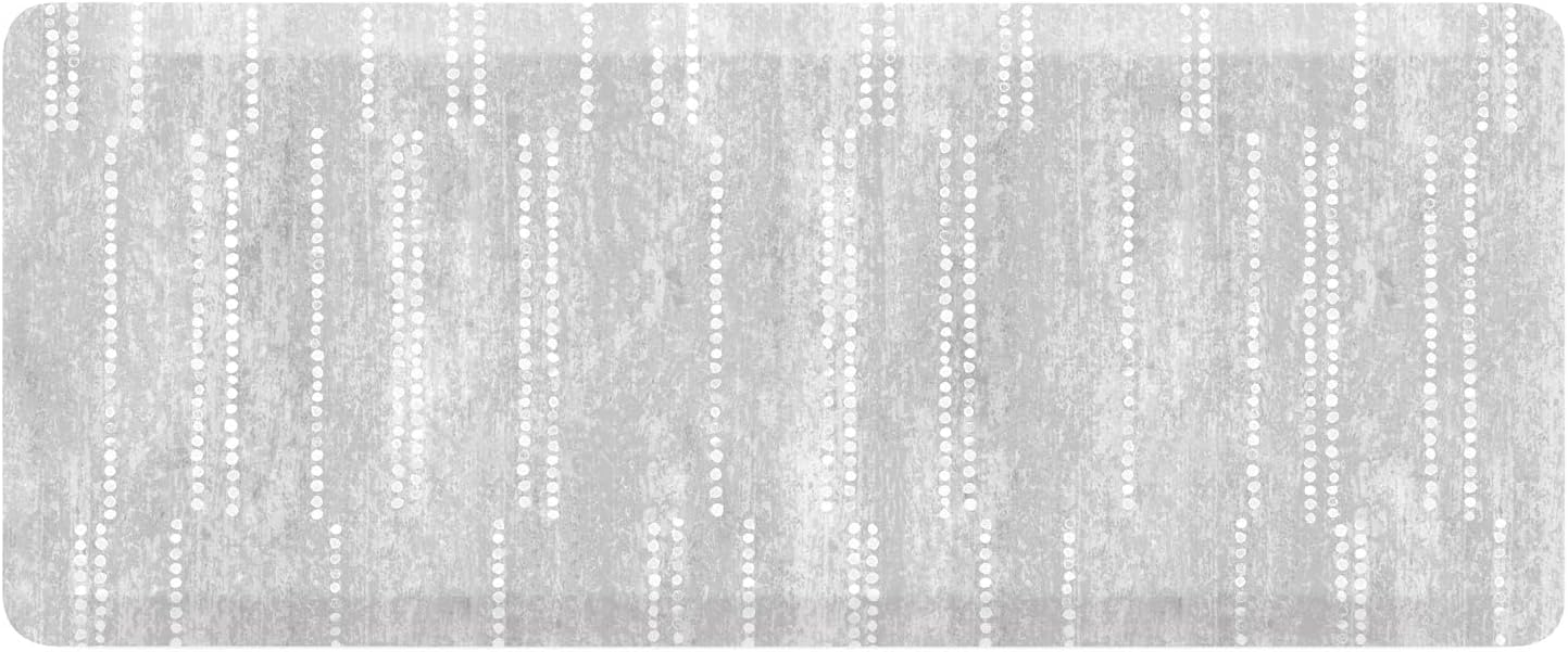 House of Noa Nama Standing Mat – Anti-Fatigue Cushioned Kitchen Mats for Floor | Ergonomic Bounce-Back Foam Kitchen Mats | Anti-Fatigue Mats for Kitchen & Standing | Aspen Dove | 22"x54"